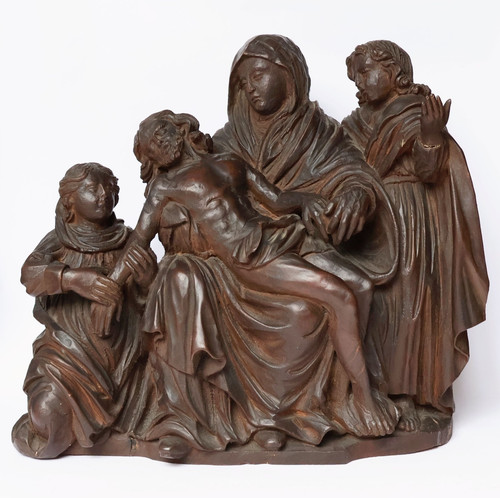 Große pietà eiche massiv - pietà,