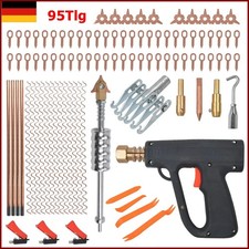95Tlg Dent Tool Puller Punktschweißelektroden Spotter Schweißgerät Ausbeul Kit