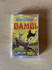 Bambi Kassette NEU Walt Disney