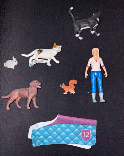 Figuren set person katze - figuren,