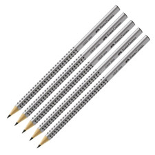 5x Faber-Castell Bleistift Bleistifte Grip 2001 dreikant Härtegrad HB