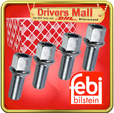 4x FEBI 09801 Radbolzen Radschrauben AUDI A3 SEAT Leon SKODA Fabia VW Golf
