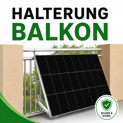 Balkonkraftwerk halterung - balkonkraftwerk,
