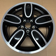 Original MINI F55 F56 F57 Alufelge 18 Zoll JCW Cup Spoke 2-Tone 509 36116855115