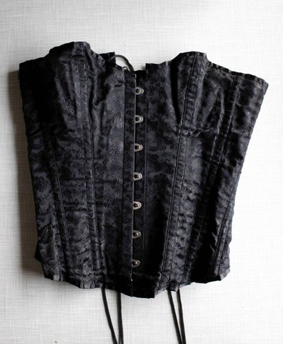 Schwarzes korsett damen - schwarzes,