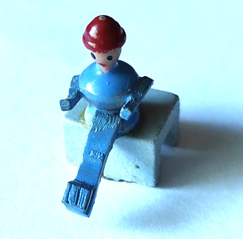 Ddr erzgebirge holz figur - ddr,