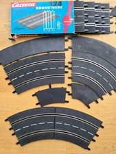 Carrera 124 / 132 Schienen die guten Alten mit Gripp Gerade Kurven Randstreifen
