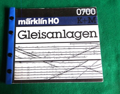 Märklin gleisanlafgen buch - h0, gleisanlafgen-buch