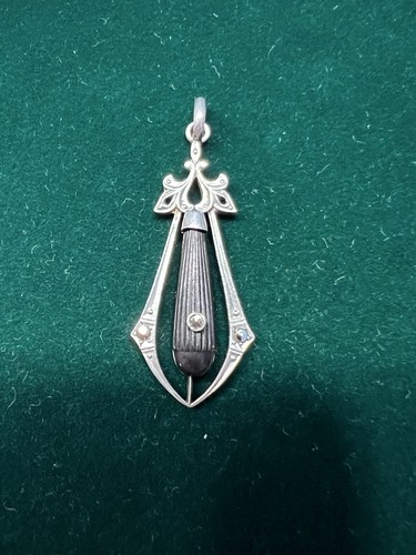 Antik jugendstil anhänger - antik,