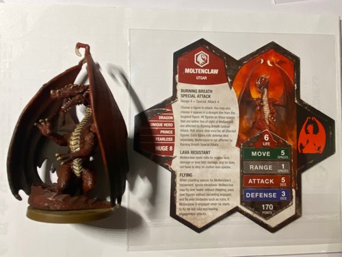 Heroscape moltenclaw utgar - moltenclaw,