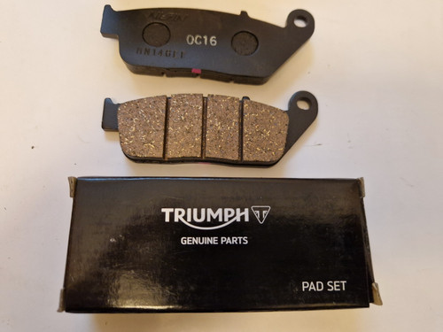 Bremsbeläge vorne triumph - bremsbeläge,