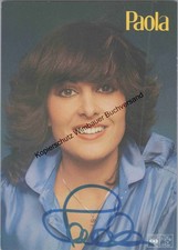 Original Autogramm Paola Felix