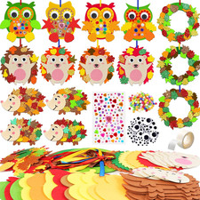 24 Stück Igel Bastelset