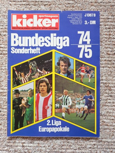 Kicker sonderheft bundesliga - kicker,