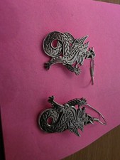 Glücksdrachen Ohrringe 925er Silber NEU Vikinger Keltisch