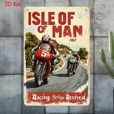 Blechschild Isle of Man