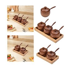 Gewürzglas aus Holz