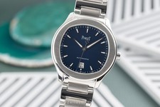 Piaget Polo S Edelstahl Blue