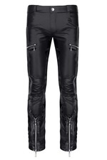 Herren Wetlook Hose Schwarz