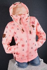 Damen Sweat Jacke Kapuze