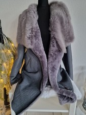 Damenwinterjacke Echtleder mit