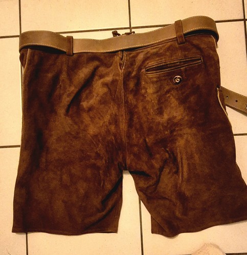 Trachtenlederhose herren kurz - trachtenlederhose,