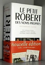 Le Petit Robert des noms