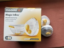 Medela Magic InBra Tragbare Doppelmilchpumpe – mit FluidFeel-Technologie
