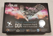 ASUS Xonar DGX 5.1 PCI Express Soundkarte Top Zustand mit OVP
