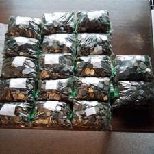 je 2 KG Münzen aus aller Welt , unsortiert, Lot , Sammlung , Umlaufmünzen