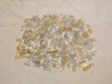 Lego transparente Bausteine, weiß durchsichtig, 500g, Set 1