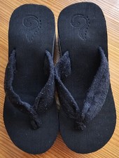 Schwarze Flip Flops Größe 38