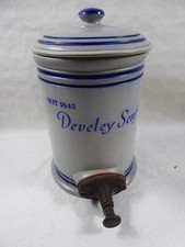 großer Develey Senfbehälter