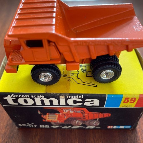 Tomica muldenkipper hitachi - muldenkipper,