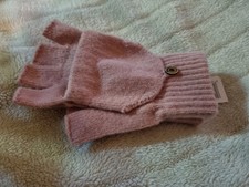 Fingerlose Strick-Handschuhe