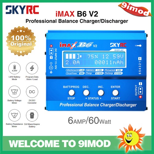 Skyrc imax 6a 60w - skyrc, b6