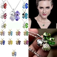 Halskette Damen Kleeblatt