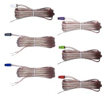 6X Pcs Speaker Cables Wires
