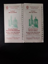 2 Fußballprogramme Vorwärts Kamenz DDR Liga 1979/80