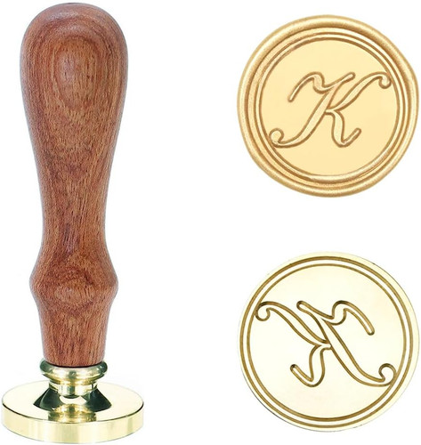 Siegelstempel initialen 25mm - siegelstempel,
