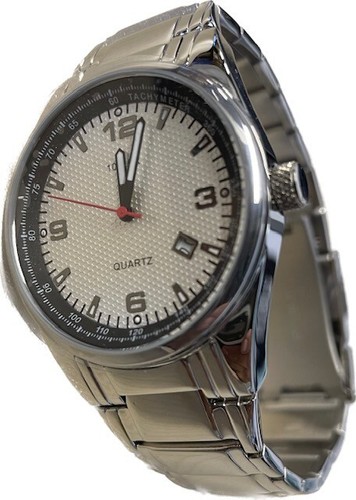 Edelstahl-Armbanduhr