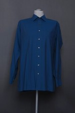 180 B151 MARVELIS Herren Hemd KW44 Gr. XL uni petrol BÜGELFREI SLIM FIT Langarm