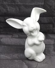 Rosenthal: Porzellanfigur lachender Hase/ Hase lachend ~ 13cm; Max Fritz; 1.Wahl