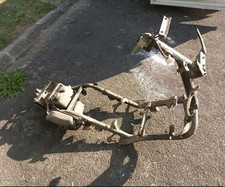 Kymco Super 9 Rahmen Fahrgestell Mit 45kmh + 25kmh Papieren ABE