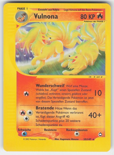Pokémon vulnona 147 non - pokémon,
