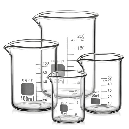 Messbecher set 4tlg glas - 4tlg,