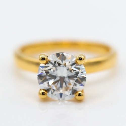 Ring 750 synthetisch - ring, gg