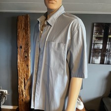 Lederhemd Xl Blau  Zur