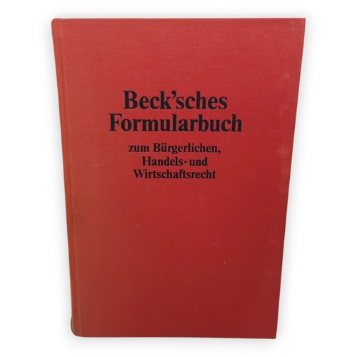 Beck sches formularbuch - beck,