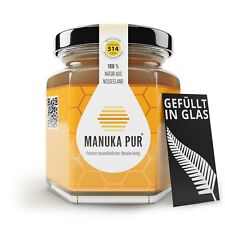 Manuka Honig PUR MGO 514+ 250g – Premium Neuseeland – 100% Rein & Laborgeprüft